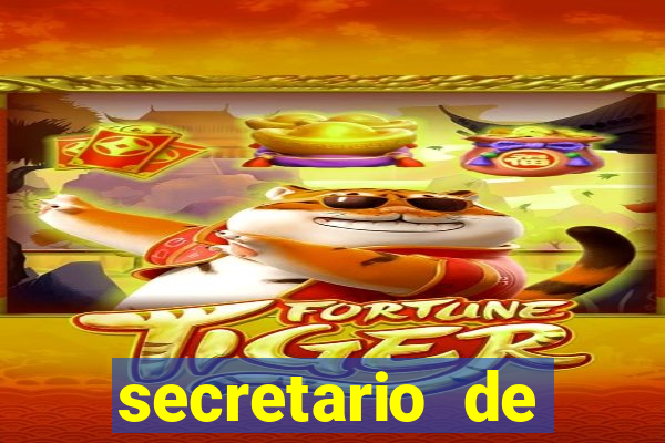 secretario de esporte salario